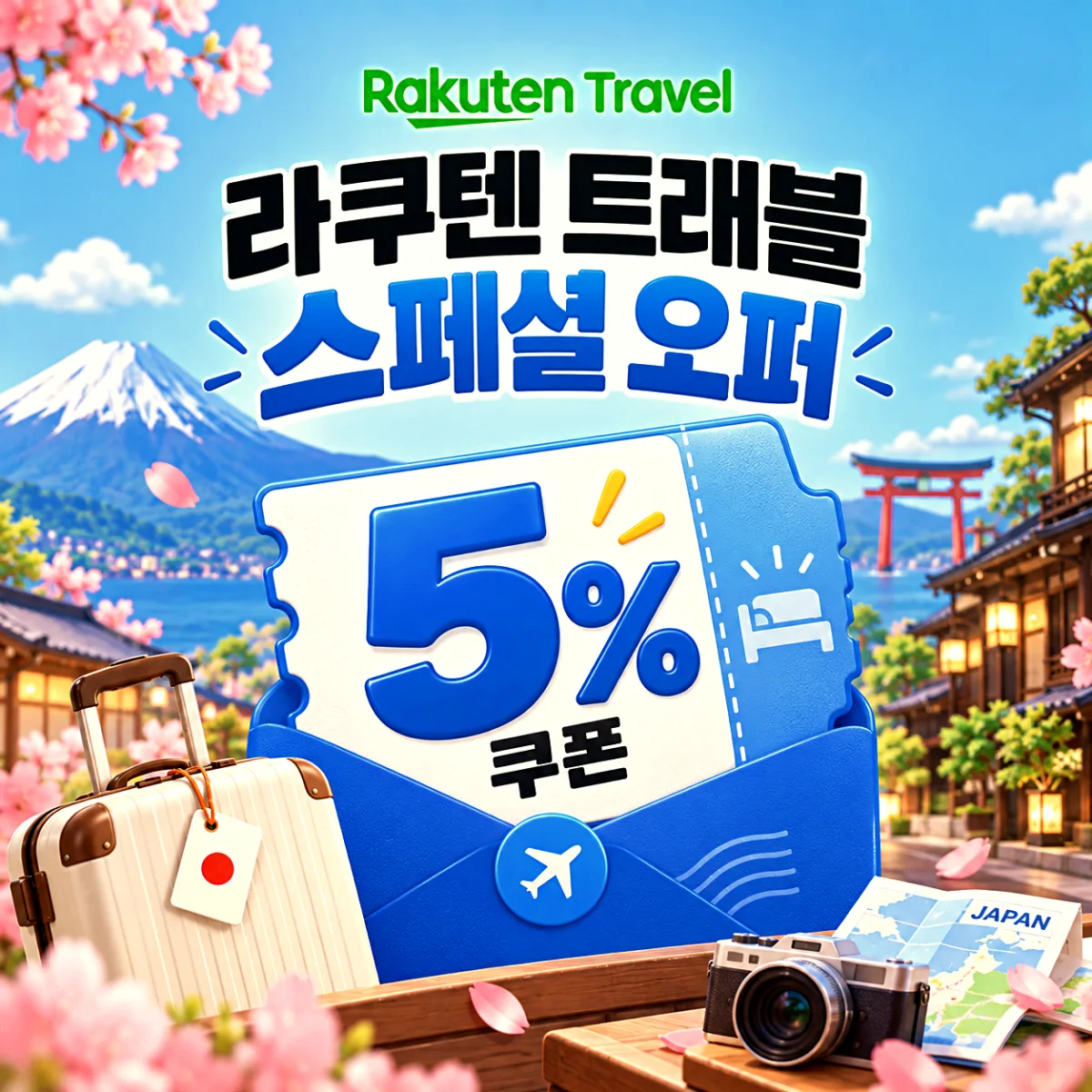 라쿠텐 트래블 스페셜 오퍼 쿠폰
