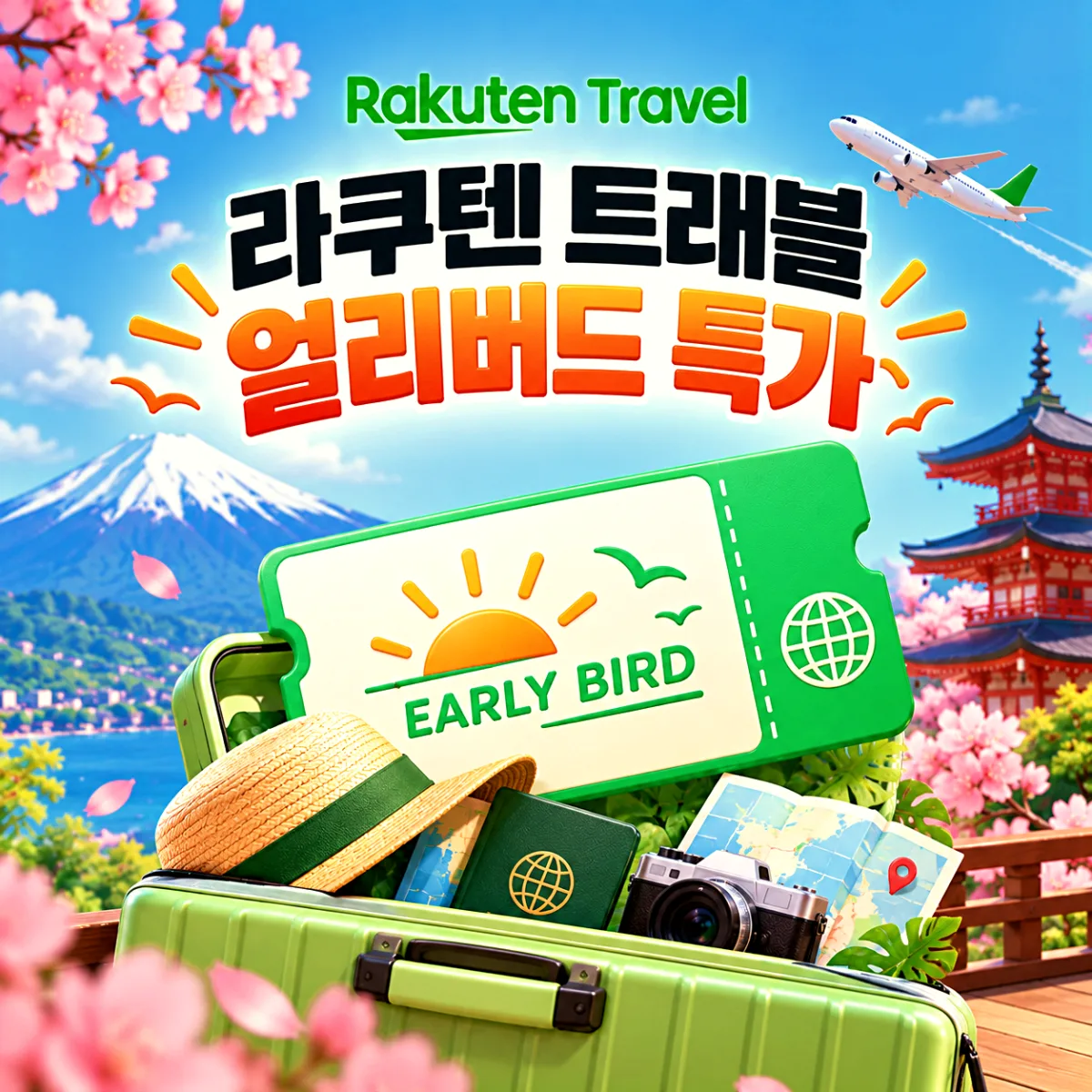 라쿠텐 트래블 얼리버드 특가